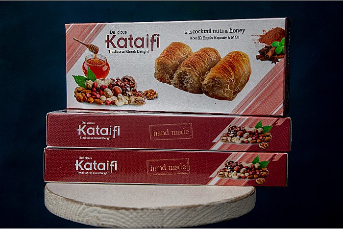 Cataif cu mix de nuci și miere 130 g | Dor de Grecia [6]