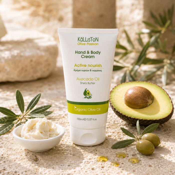 Cremă de mâini și corp cu ulei de avocado Kalliston | Dor de Grecia [5]