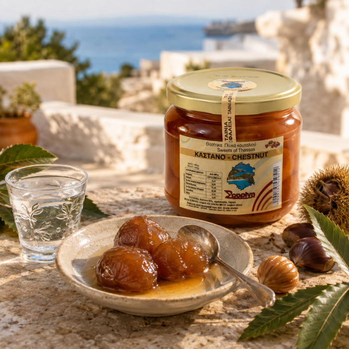 Dulceață de castane Sourini 480 g – Grecia | Dor de Grecia [5]
