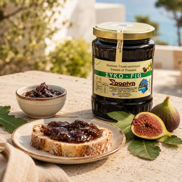 Dulceață de smochine cu miere Sourini 750 g | Dor de Grecia [4]