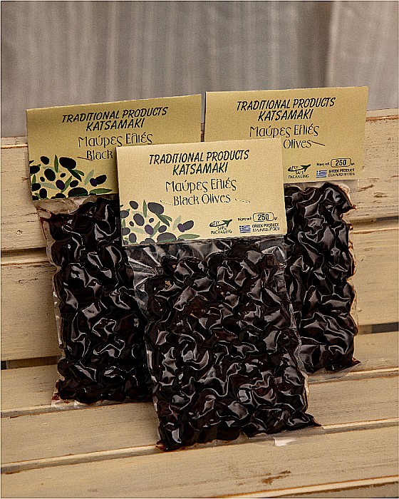 Măsline negre, în vid, Katsamaki, 250 g [2]