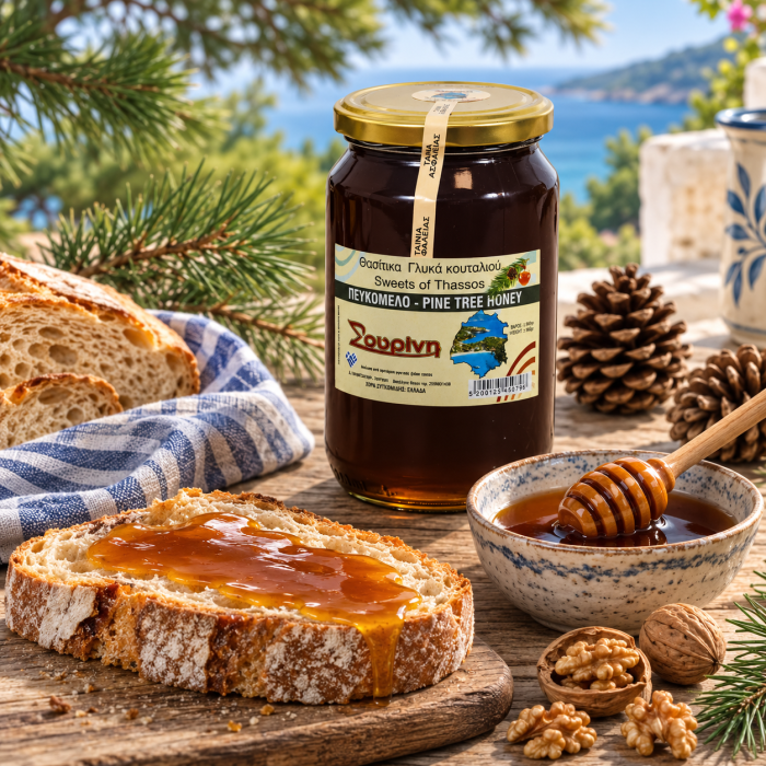 Miere de pin Sourini 950 g – miere grecească | Dor de Grecia [4]