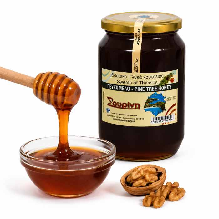 Miere de pin Sourini 950 g – miere grecească | Dor de Grecia [3]