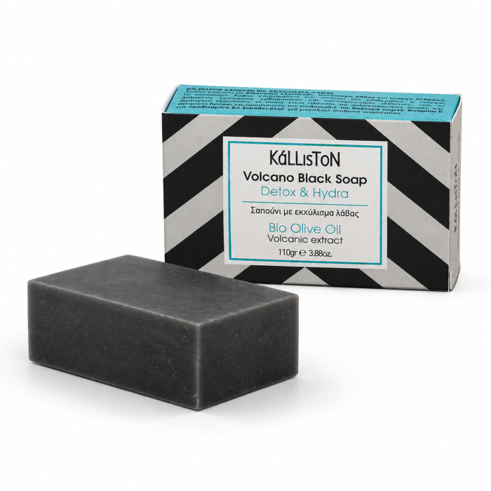 Săpun cu extract vulcanic și ulei de măsline Kalliston 110 g | Dor de Grecia [3]