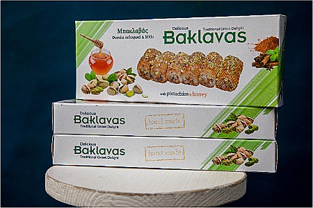 Baclava cu fistic și miere 130 g | Dor de Grecia [5]