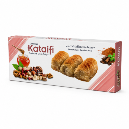 Cataif cu mix de nuci și miere 130 g | Dor de Grecia [1]