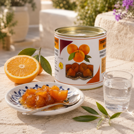 Dulceață grecească de portocale – ambalaj cutie | Dor de Grecia [3]