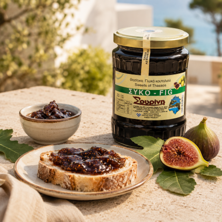 Dulceață de smochine cu miere Sourini 750 g | Dor de Grecia [3]