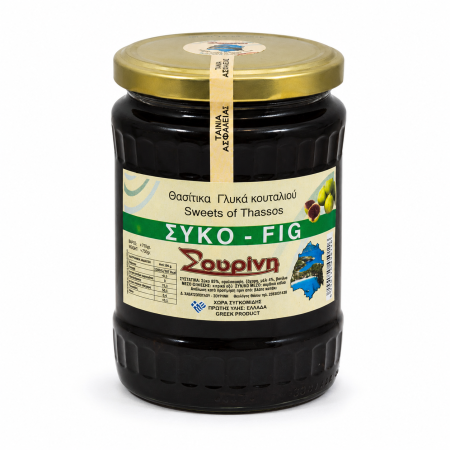 Dulceață - Dulceață de smochine cu miere Sourini 750 g | Dor de Grecia