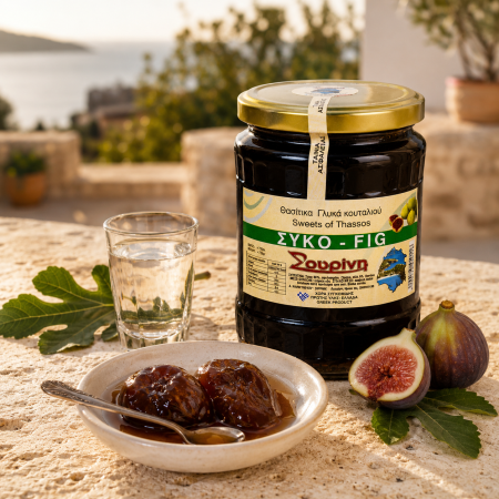 Dulceață de smochine cu miere Sourini 750 g | Dor de Grecia [4]