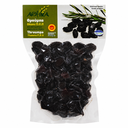 Măsline - Măsline negre Athina în vid 500 g – Grecia | Dor de Grecia