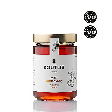 Miere de albine - Miere de castan, Koutlis, 900 g
