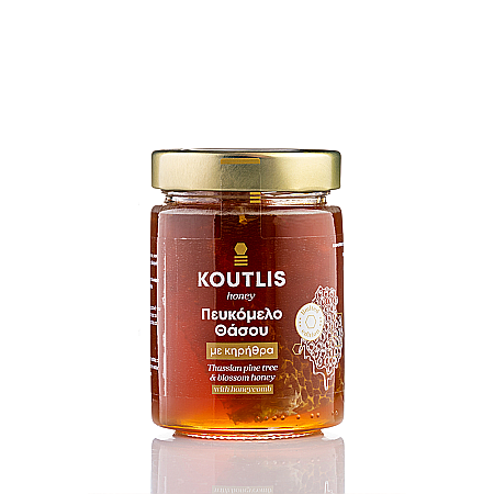 Miere de pin cu fagure Koutlis 450 g – miere grecească | Dor de Grecia [5]