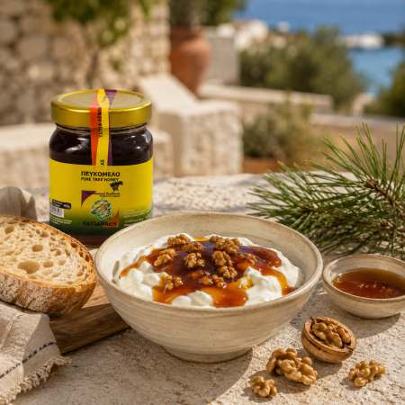 Miere de pin Katsamaki 450 g – miere grecească | Dor de Grecia [3]
