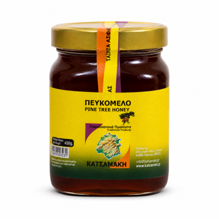 Miere de albine - Miere de pin Katsamaki 450 g – miere grecească | Dor de Grecia