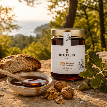 Miere de stejar și flori de pădure Koutlis 450 g | Dor de Grecia [4]