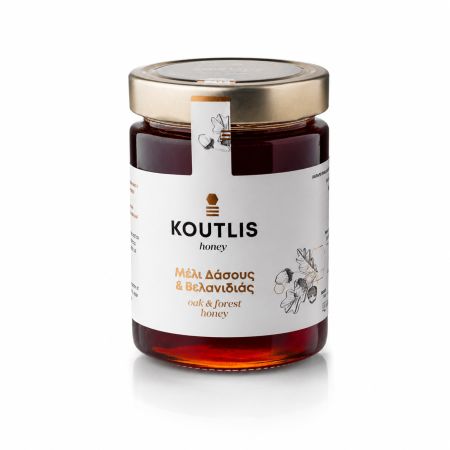 Miere de stejar și flori de pădure Koutlis 450 g | Dor de Grecia [1]