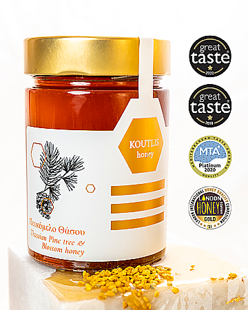 Miere de albine - Miere de pin, Koutlis, 450 g