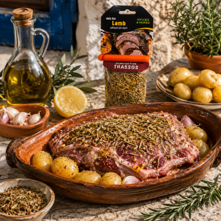 Mix de condimente pentru carne de miel 45 g | Dor de Grecia [3]