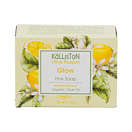 Săpun cu ulei de măsline și extract de lămâie Kalliston 150 g | Dor de Grecia [5]