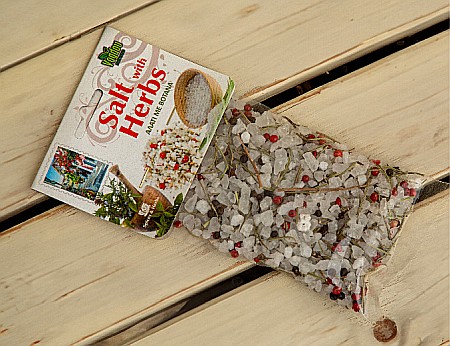 Condimente - Sare grunjoasă cu ierburi aromatice