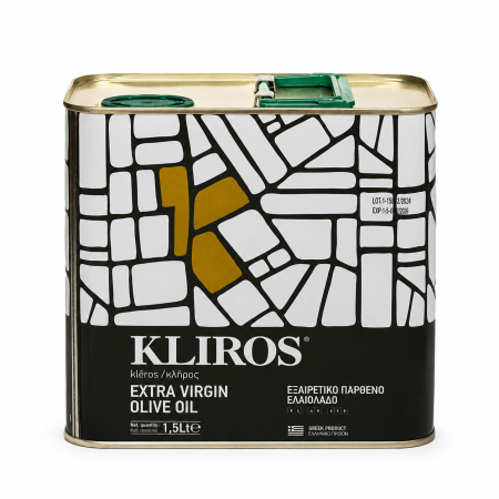 Ulei de măsline - Ulei de măsline extravirgin Kliros 1,5 L – Grecia | Dor de Grecia
