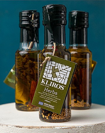 Ulei de măsline cu ierburi și condimente, Kliros, 100 ml [1]