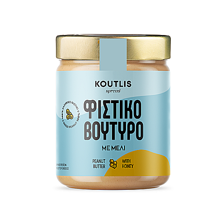 Dulciuri - Unt de arahide cu miere, Koutlis, 300 g