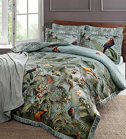 Lenjerii de pat - Husa de pilota 200x220 cm din bumbac 100%  , TAC BOUTIQUE Leaf