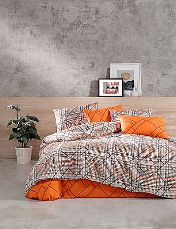 1+ 1 Gratis PROMO Lenjerii pat dublu - 1 plus 1 PROMO lenjerie de pat dublu classic Begenal Felix