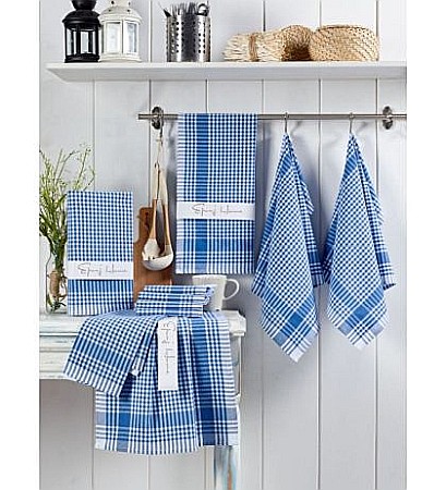 Bumbac - Set 10 prosoape bucatarie, bumbac 100%, 45x65 cm, Eponj Home