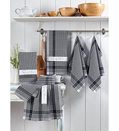 Bumbac - Set 10 prosoape bucatarie, bumbac 100%, 45x65 cm, Eponj Home