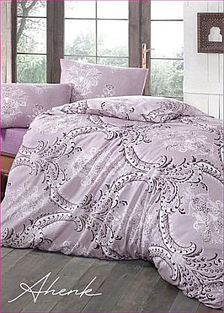 Lenjerii de pat - Lenjerie de pat dublu polycotton 100% Victoria Ahenk