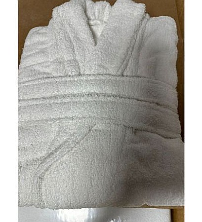 Bumbac - Halat de baie unisex Victoria Pearl