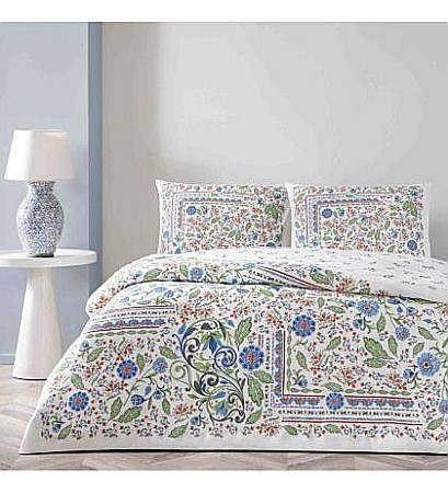 Lenjerii de pat - Lenjerie de pat dublu din bumbac 100% ranforce TAC, Gracie