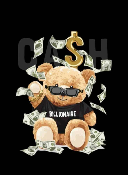 Bilionaire - Covor Subțire din Poliester cu Antiderapant – 140x200 cm [1]