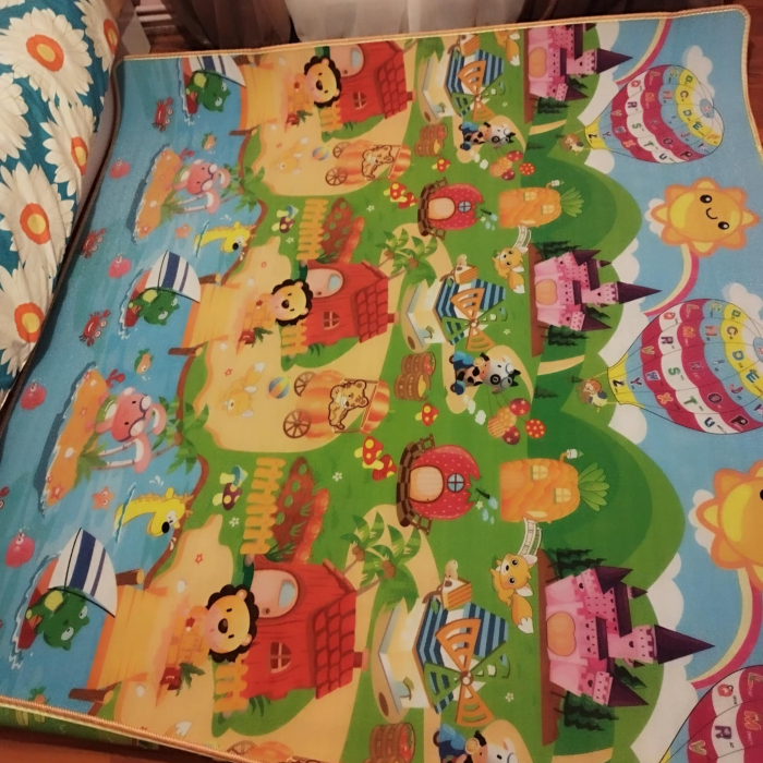 Covorare de joaca pentru copii  mai  multe modele , 180x200 cm, din spuma cu doua fete, Termoizolan [3]