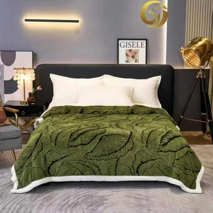 Patura dubla cocolino cu blanita ecologica, Family Design, , 200X230 cm [5]