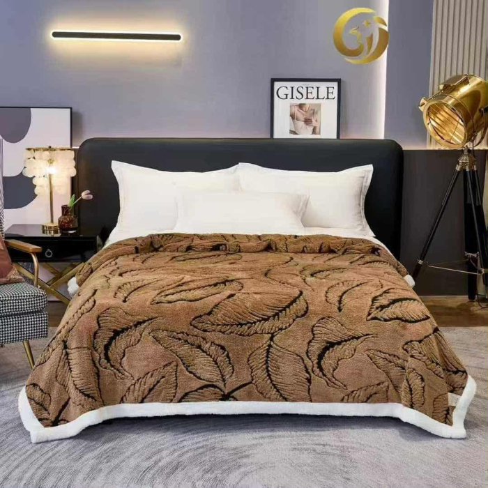 Patura dubla cocolino cu blanita ecologica, Family Design, , 200X230 cm [4]