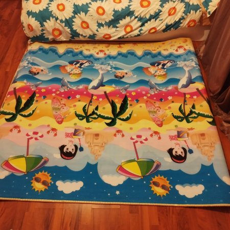 Covorare de joaca pentru copii  mai  multe modele , 180x200 cm, din spuma cu doua fete, Termoizolan [5]