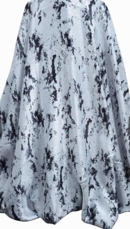 Draperii - Draperie cu 2 fete gri cu negru,renjabza,pentru sina,2x150x250cm