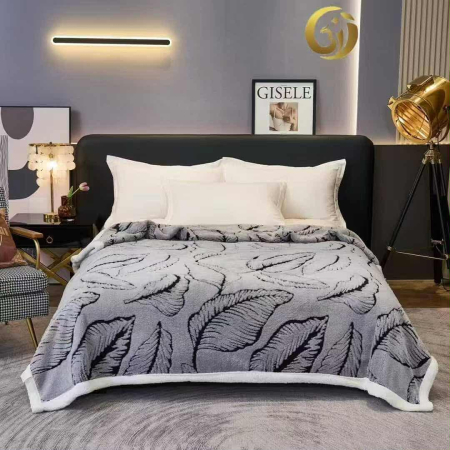 Patura dubla cocolino cu blanita ecologica, Family Design, , 200X230 cm [2]