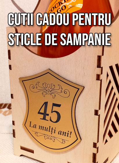 Cutii sampanie