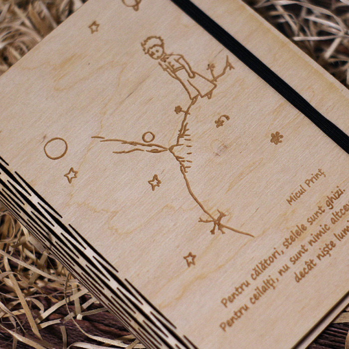 Agendă din lemn A6, Micul Print [3]