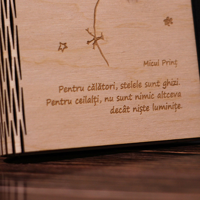 Agendă din lemn A6, Micul Print [2]