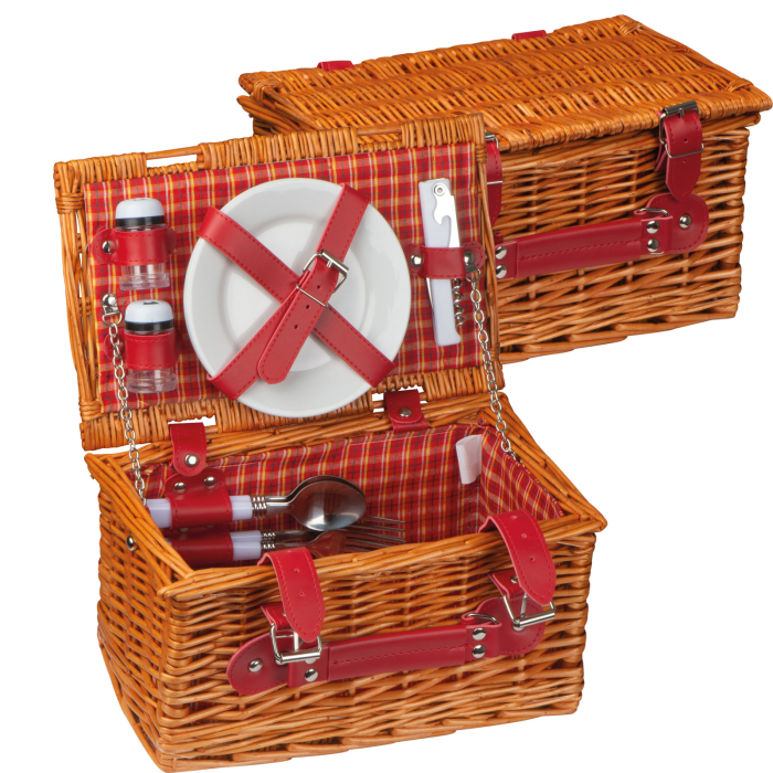 Coș de picnic pentru 2 persoane – Personalizabil | OUTDOORA [3]