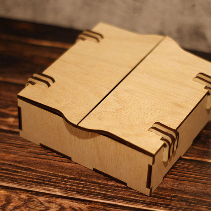 Cutie din lemn natural, elegantă și personalizabilă [3]