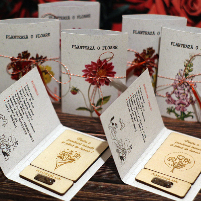 Martisor plantabil din lemn - MP01 [2]