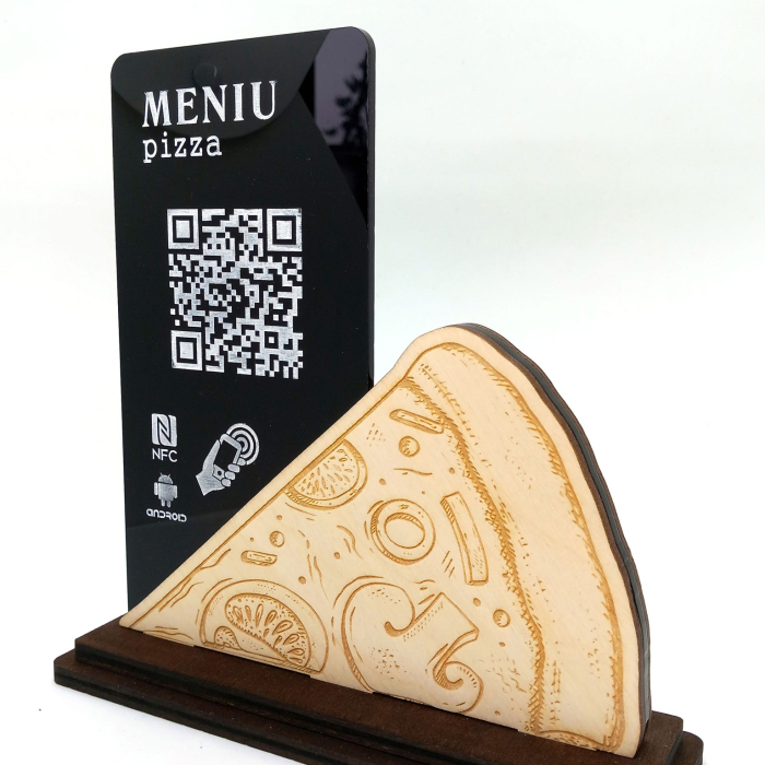 Meniu digital QR si NFC pentru restaurante - Pizza [2]