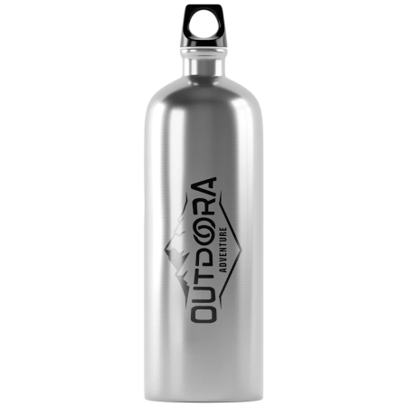 Cani personalizate - Bidon sport din aluminiu cu carabină breloc, personalizabil